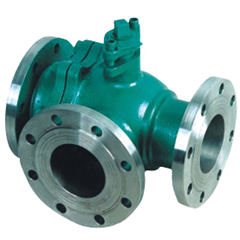 Q44F stainless steel three-way ball valve
