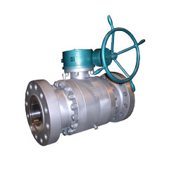 High pressure forged ball valve