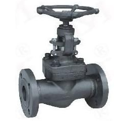 Forged steel flange globe valve